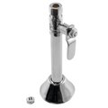 Kingston Brass CA8325CP 1/2" Sweat x 3/8" O.D. Comp Straight Stop Valve with 5" Extension, Polished Chrome CA8325CP